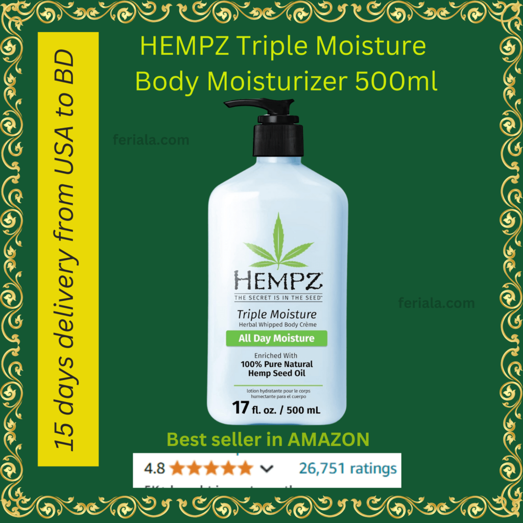 HEMPZ Triple Moisture Body Moisturizer