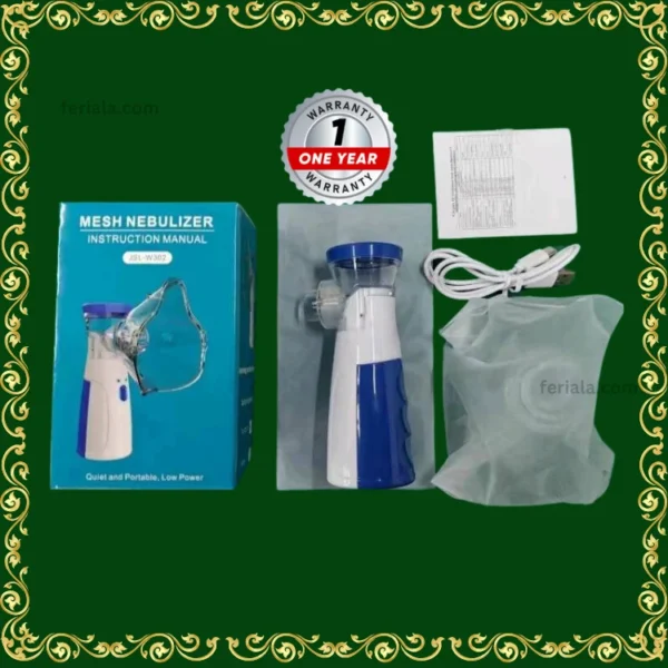 Portable Rechargeable Mesh Nebulizer JSL-W302 - Image 3