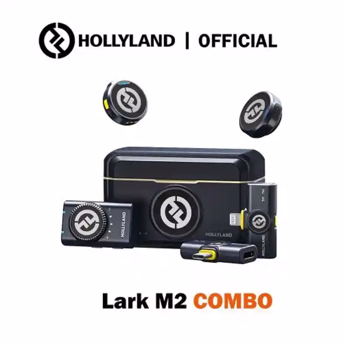 Hollyland LARK M2 Combo Wireless Microphone System 2.4 GHz - Image 7