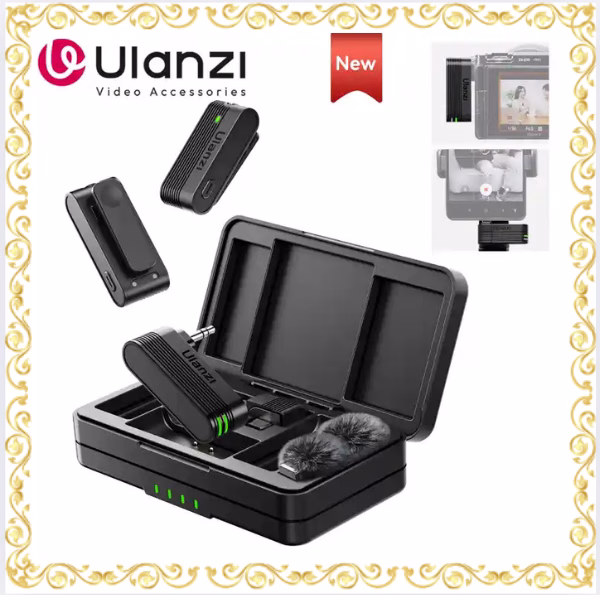 ULANZI A100 Wireless Lavalier Microphone