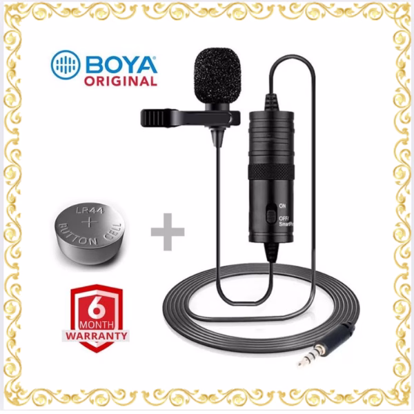 BOYA by-M1 Microphone For Smartphone, DSLR, Laptop & PC