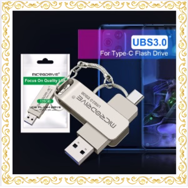 2 in1 OTG USB - C To USB 3.0/2.0 flash drive 128GB